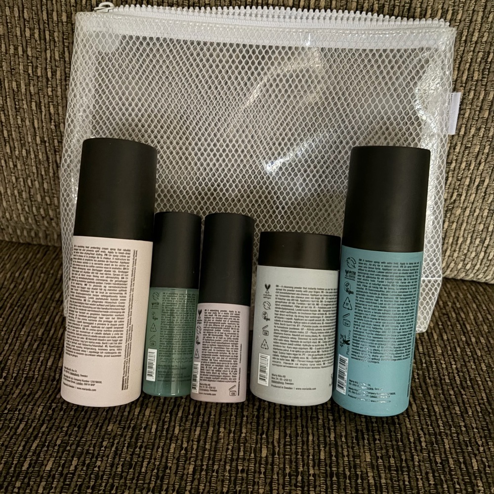 Maria Nila Women Hair Shampoo & Care Set - Blue, Pink, Green - Picture 3 of 6